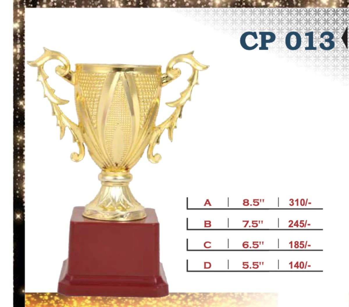 Recognition Trophy CP 013