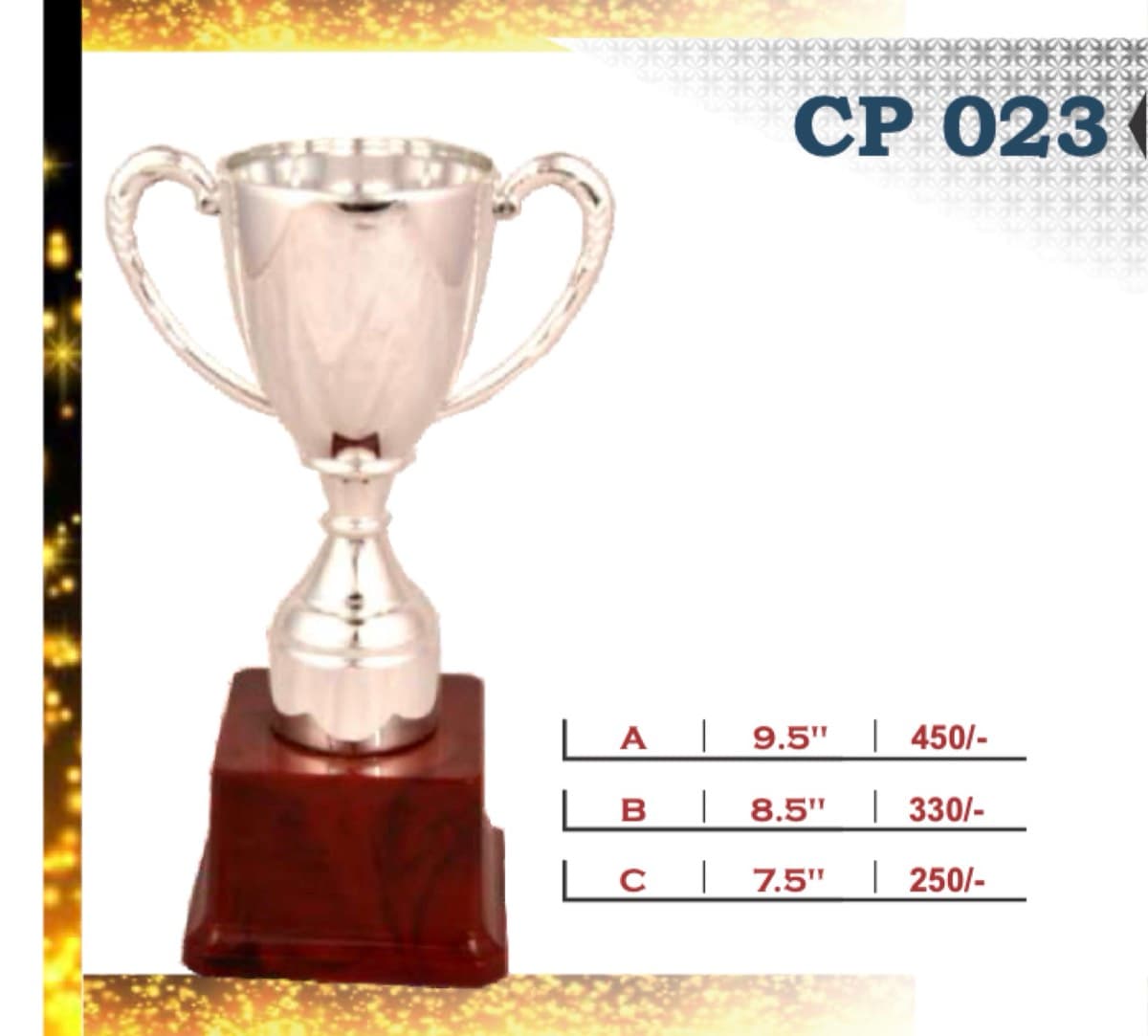 Recognition Trophy CP 023