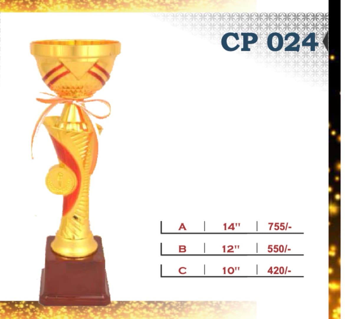 Recognition Trophy CP 024