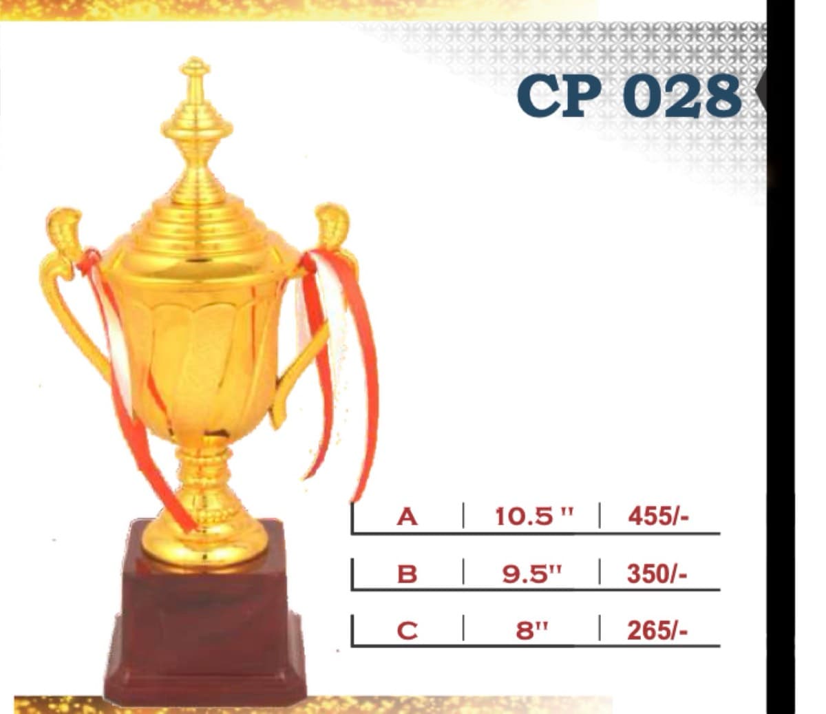 Recognition Trophy CP 028