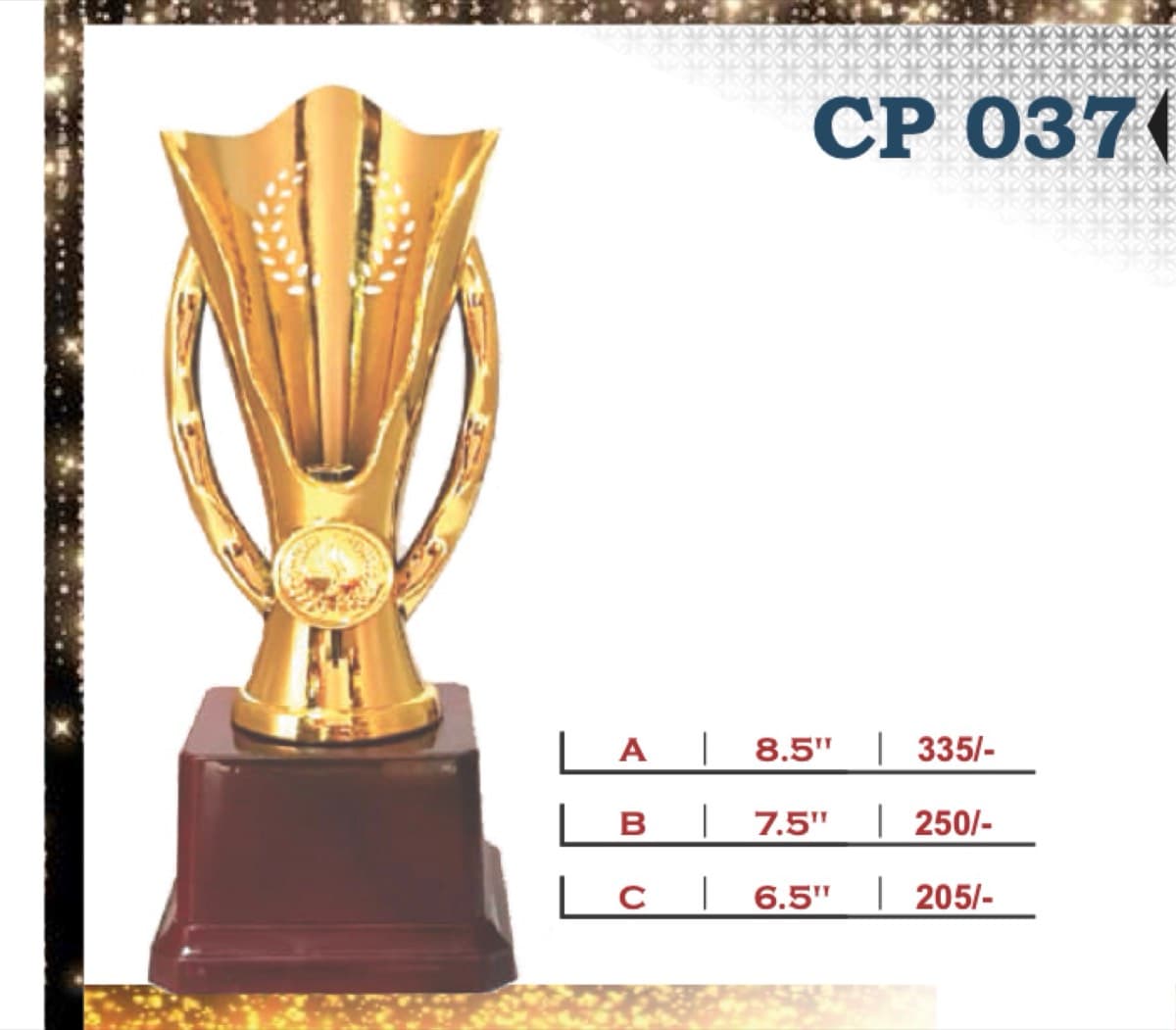 Recognition Trophy CP 037