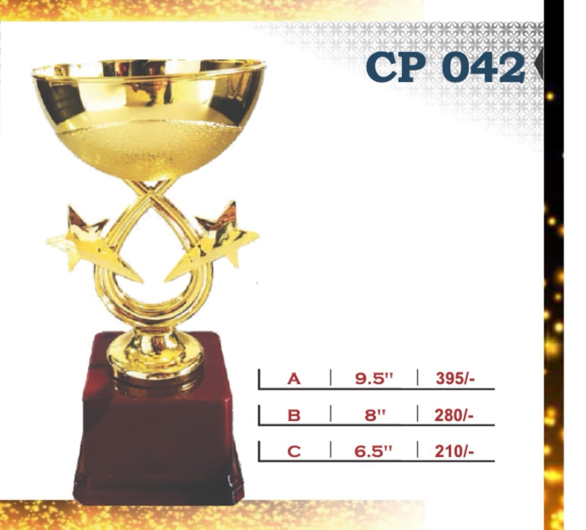 Recognition Trophy CP 042