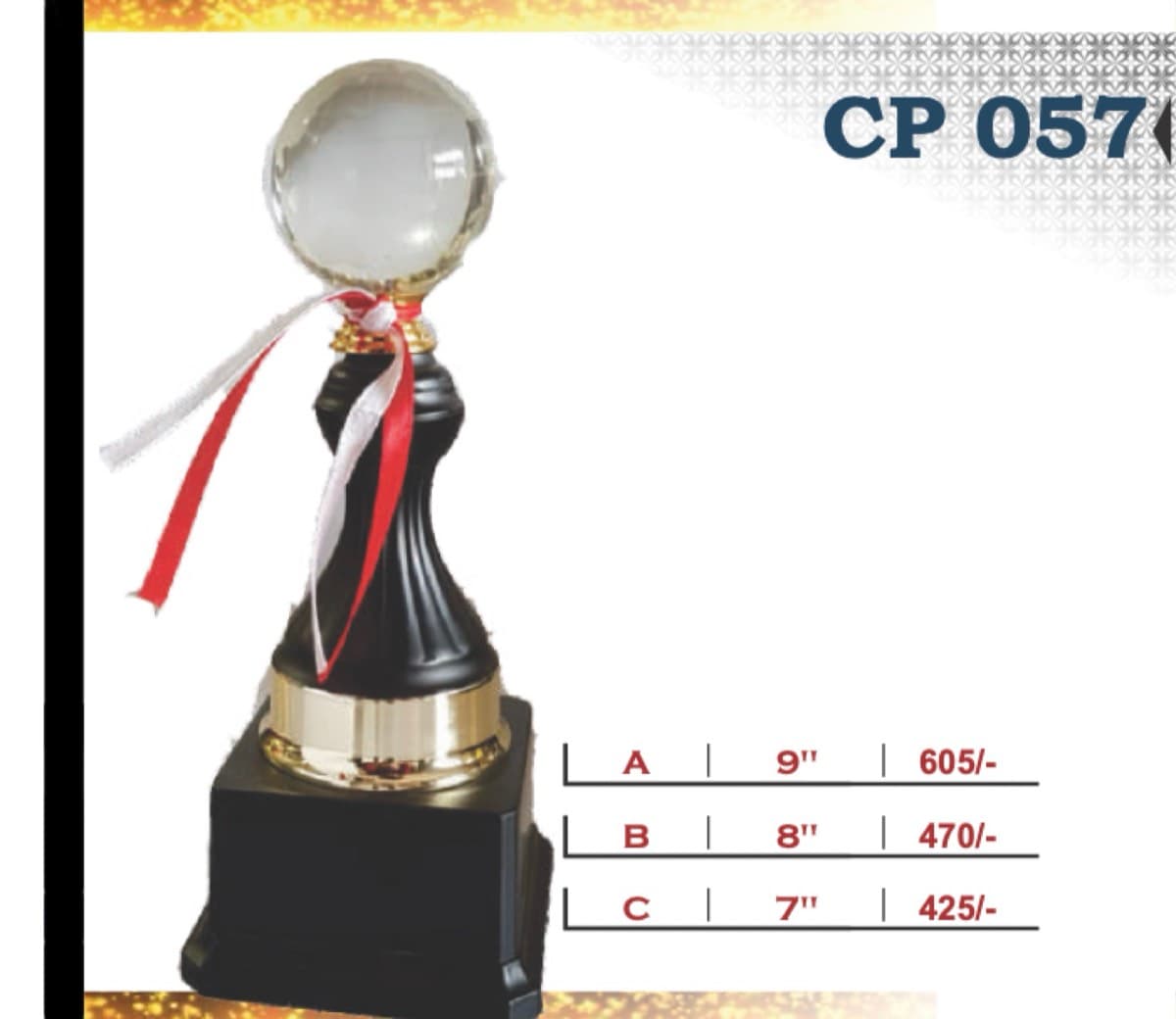 Recognition Trophy CP 057