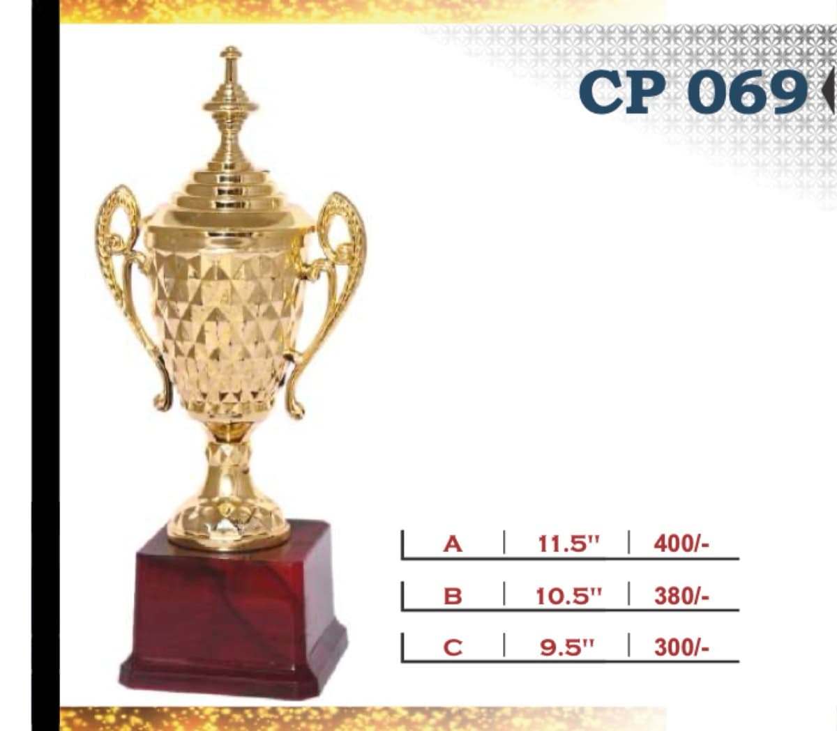 Recognition Trophy CP 069