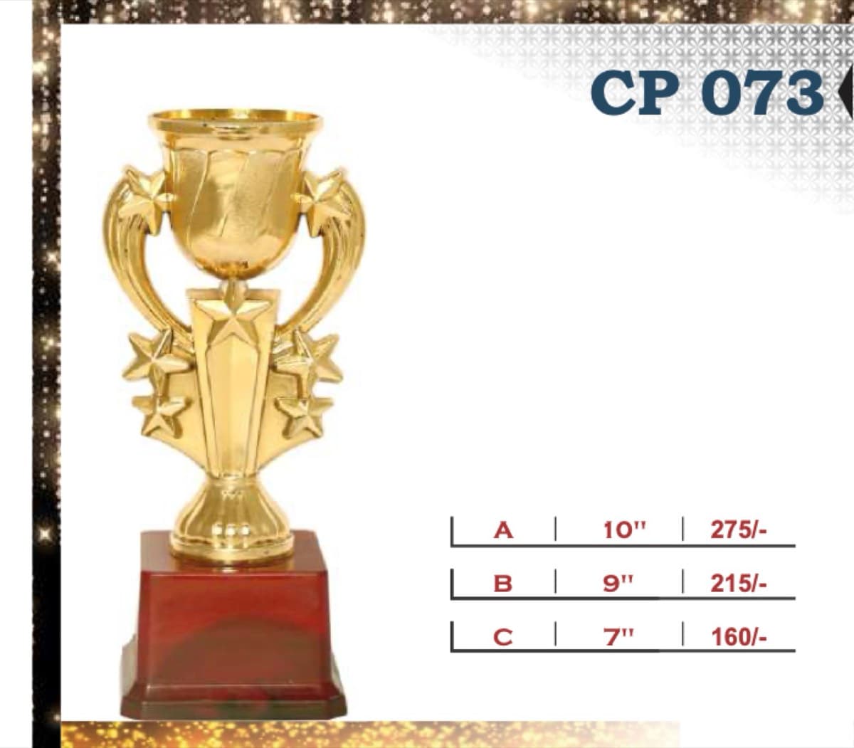 Recognition Trophy CP 073