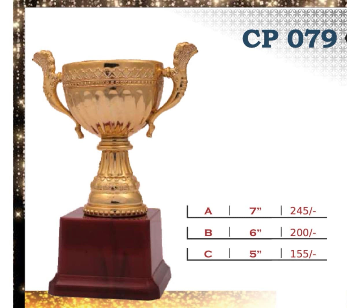 Recognition Trophy CP 079