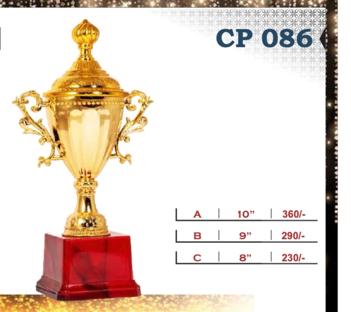 Recognition Trophy CP 086