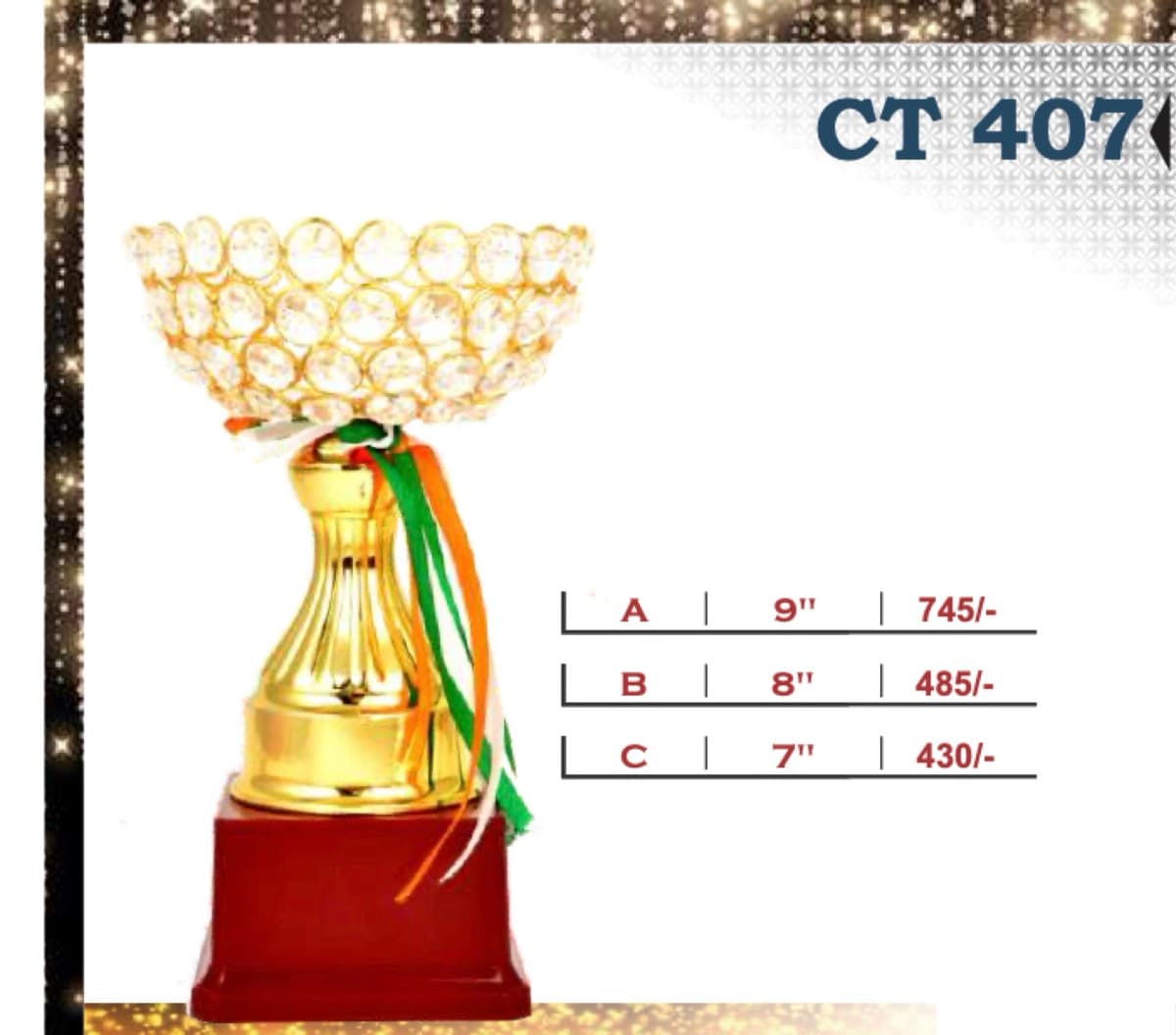 Recognition Trophy CT 407