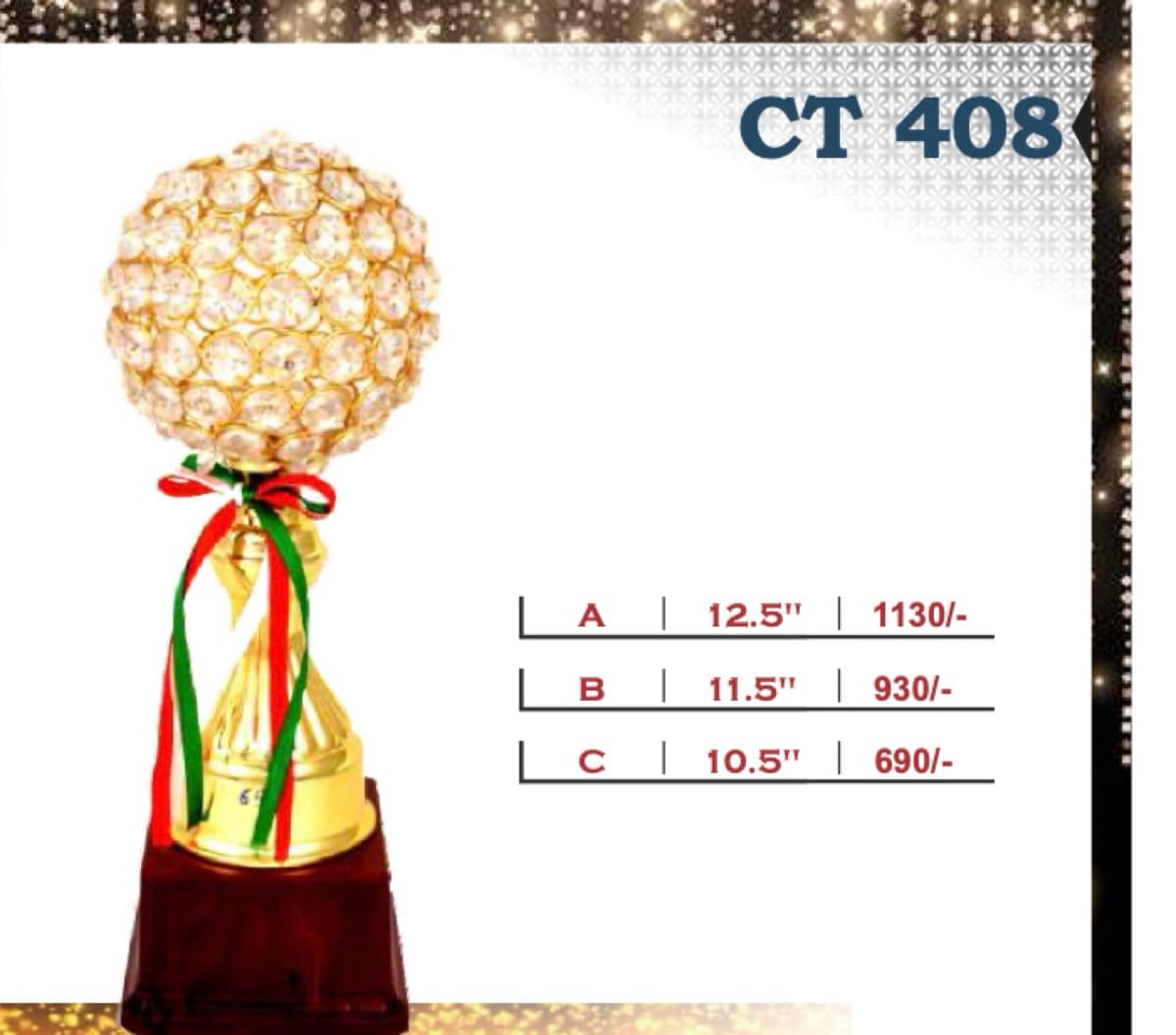Recognition Trophy CT 408
