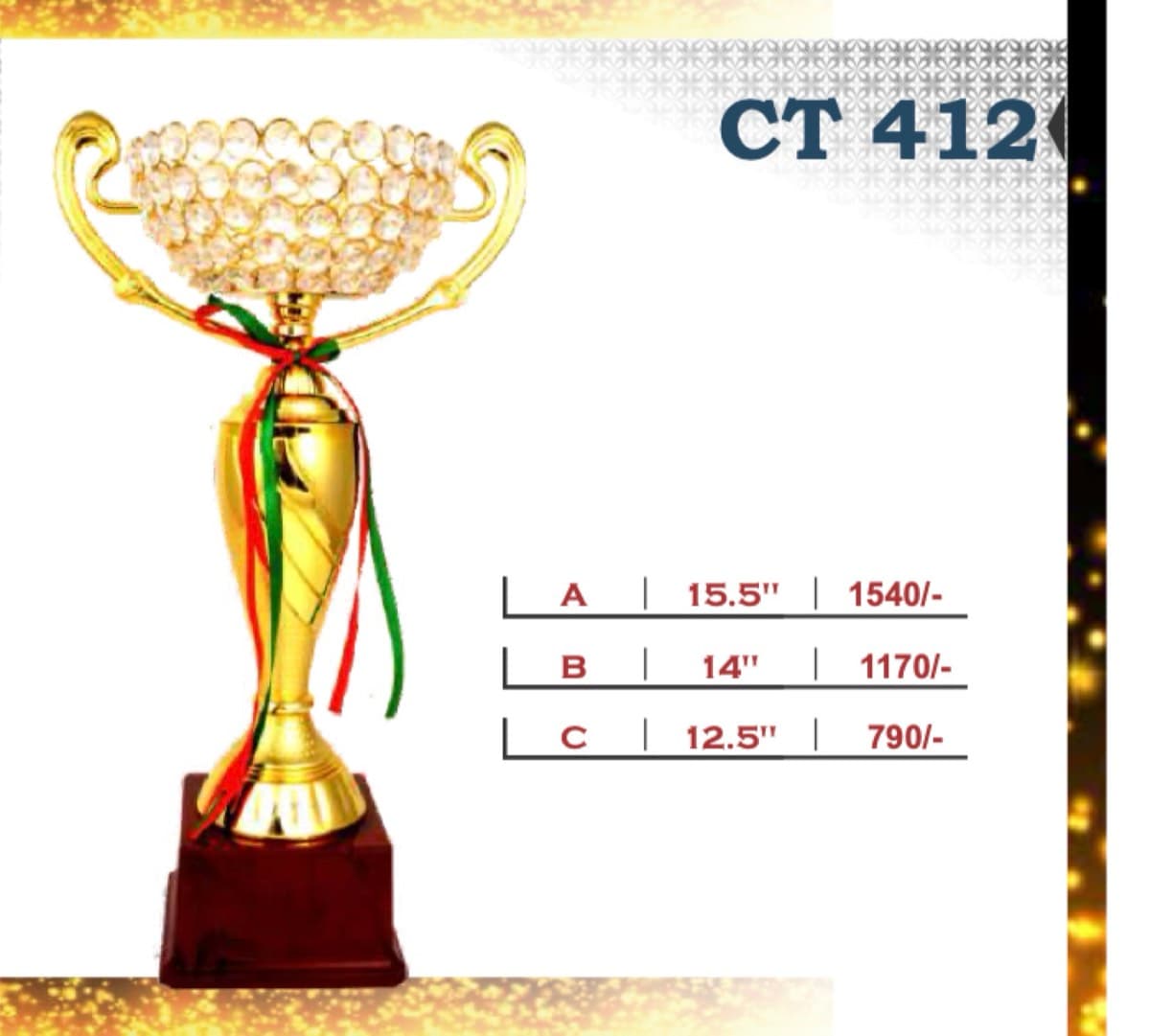 Recognition Trophy CT 412