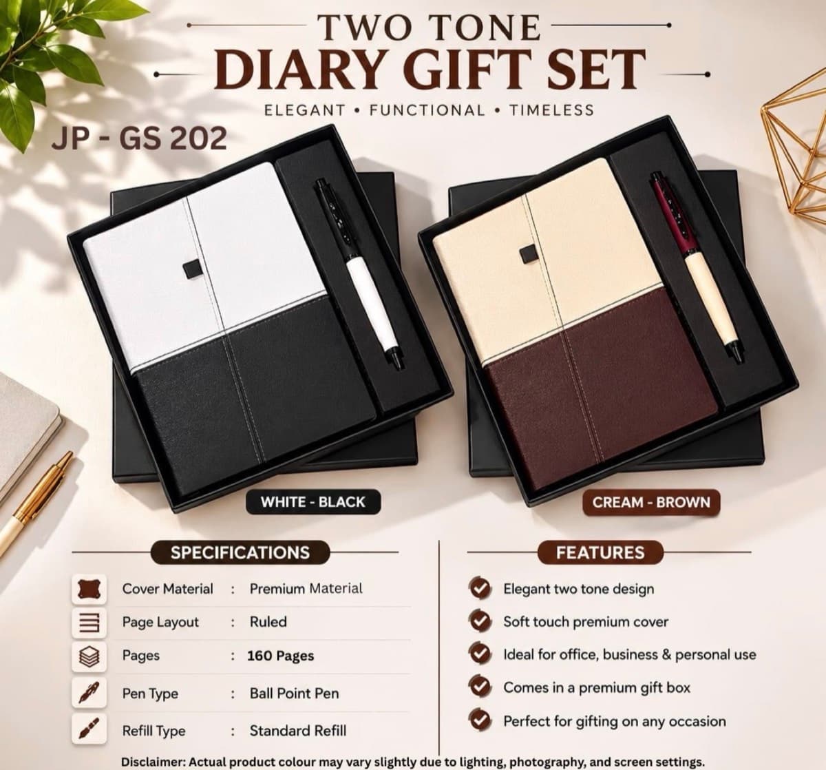 Diary & Pen Gift Set JP-GS-202