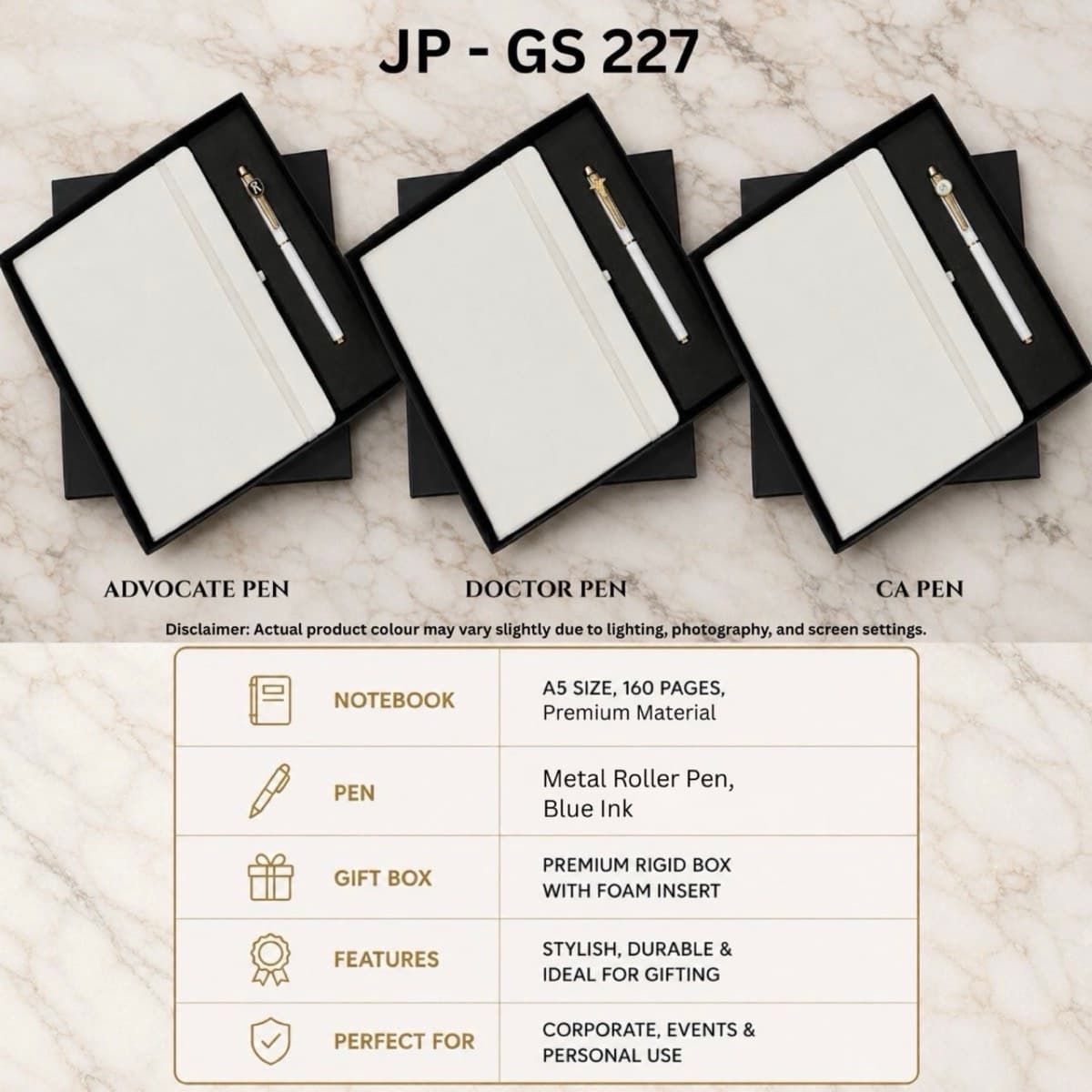 Diary & Pen Gift Set JP-GS-227