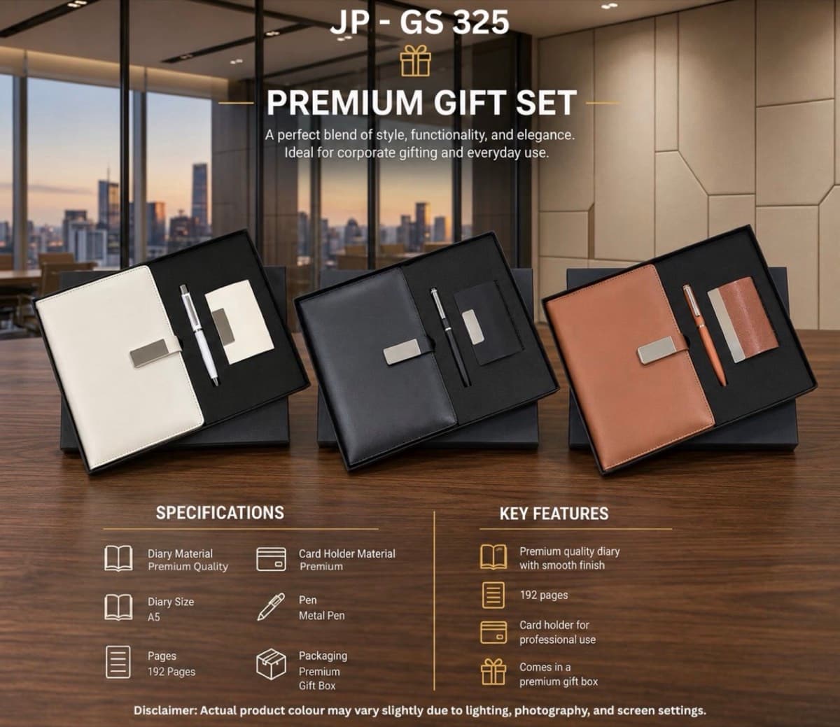 3-in-1 Corporate Gift Set JP-GS-325