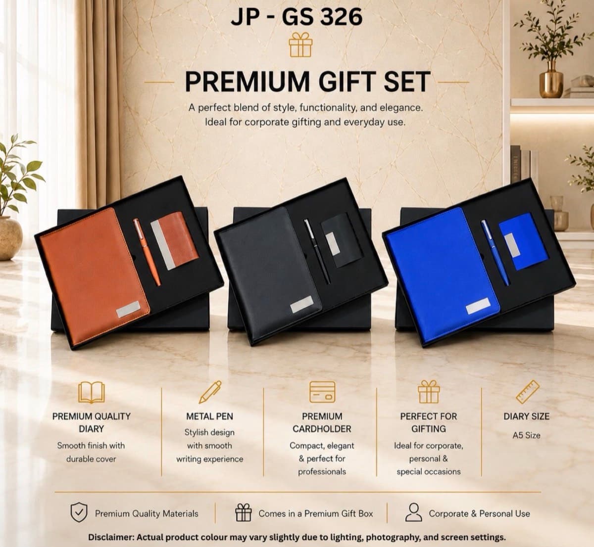 3-in-1 Corporate Gift Set JP-GS-326