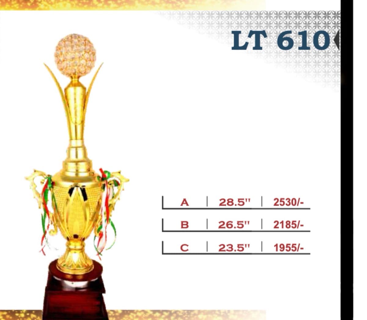 Recognition Trophy LT 610