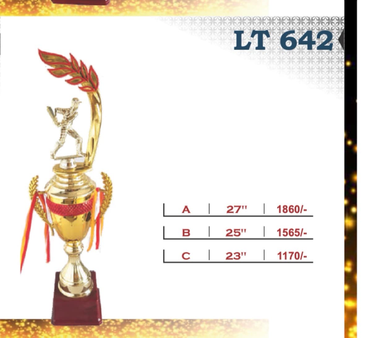Recognition Trophy LT 642