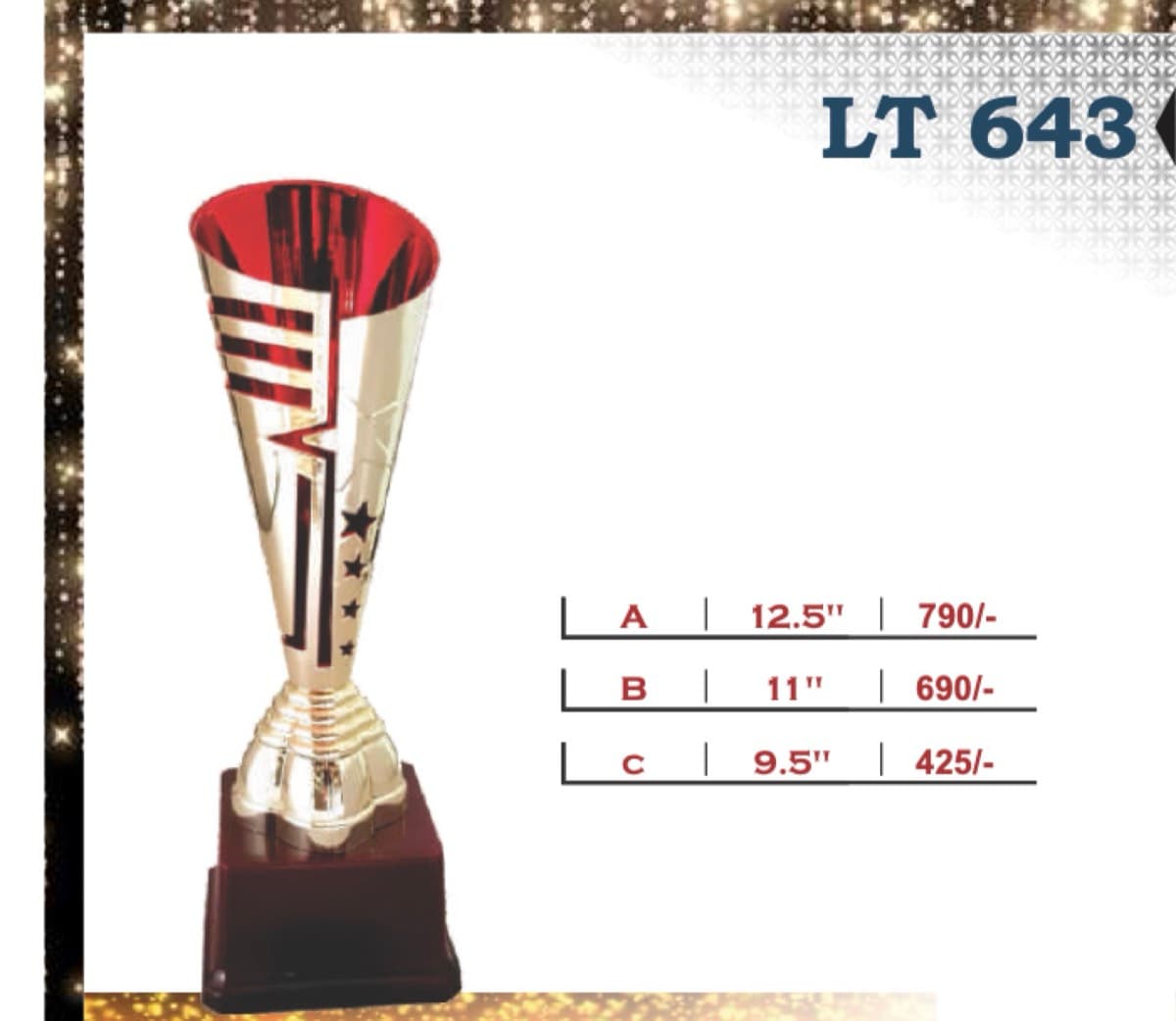 Recognition Trophy LT 643