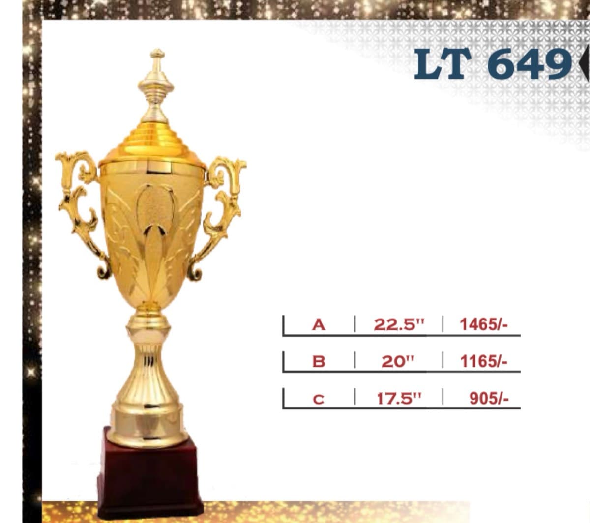 Recognition Trophy LT 649