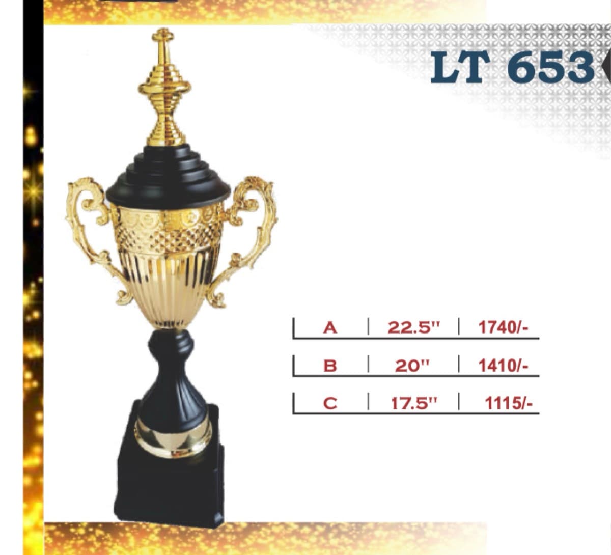 Recognition Trophy LT 653