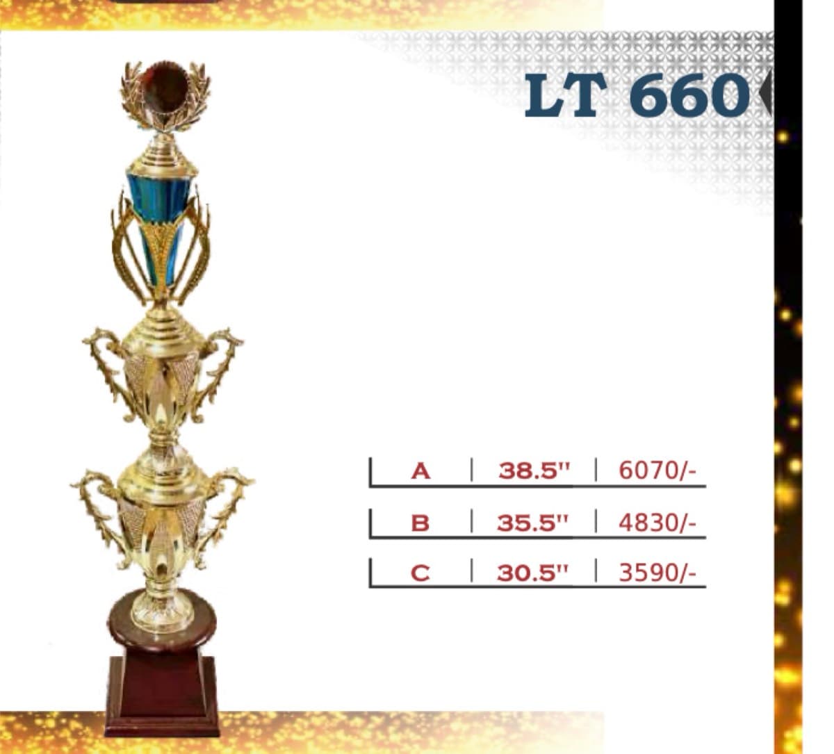 Recognition Trophy LT 660