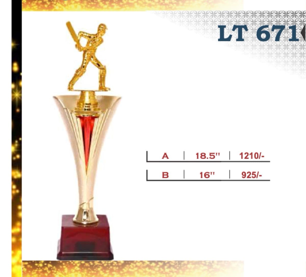 Recognition Trophy LT 671