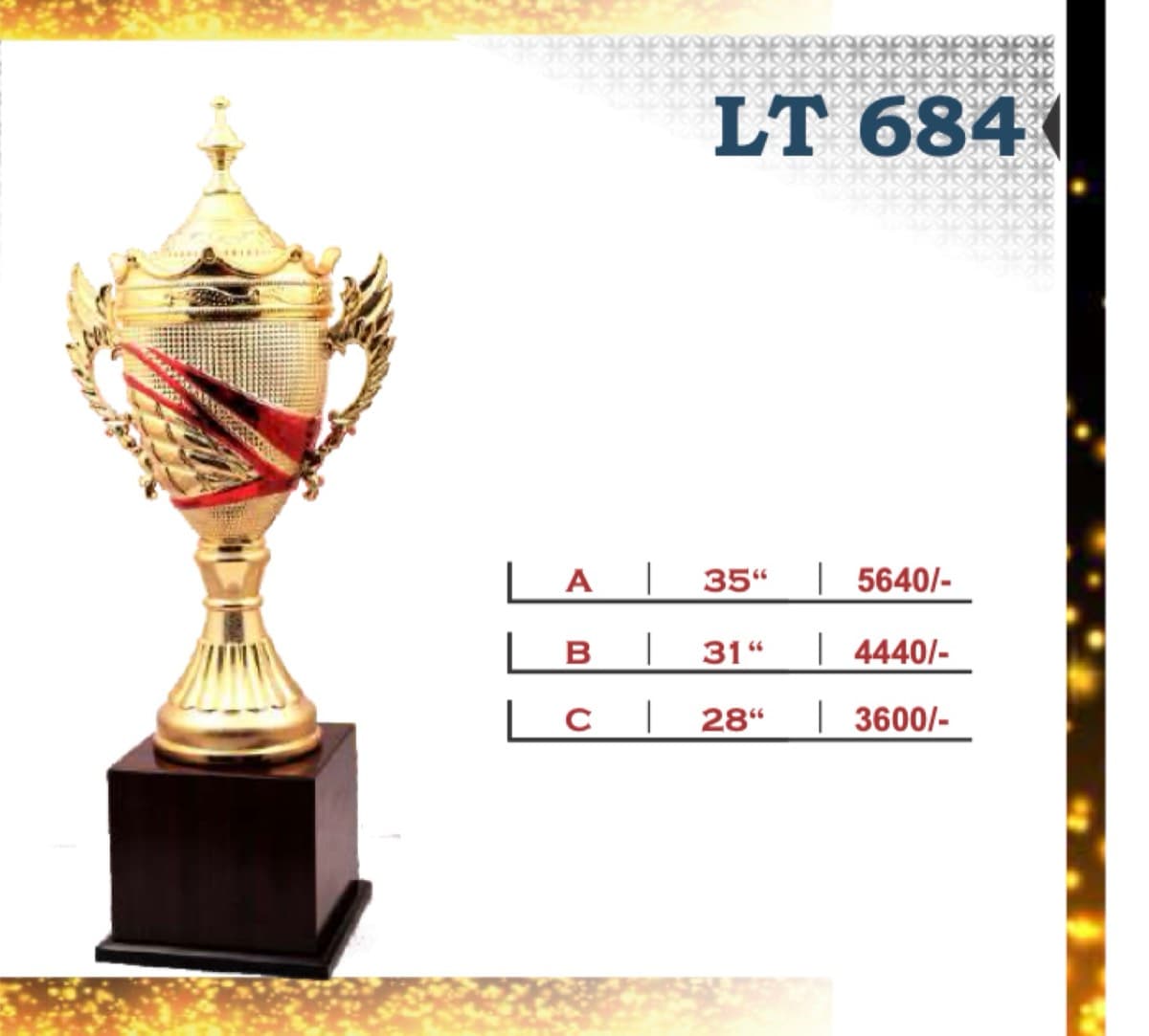 Recognition Trophy LT 684