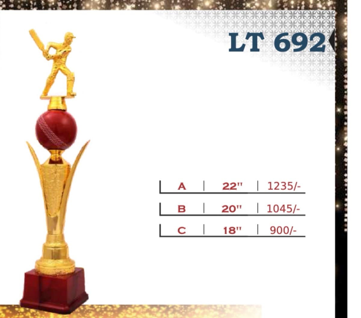 Recognition Trophy LT 692