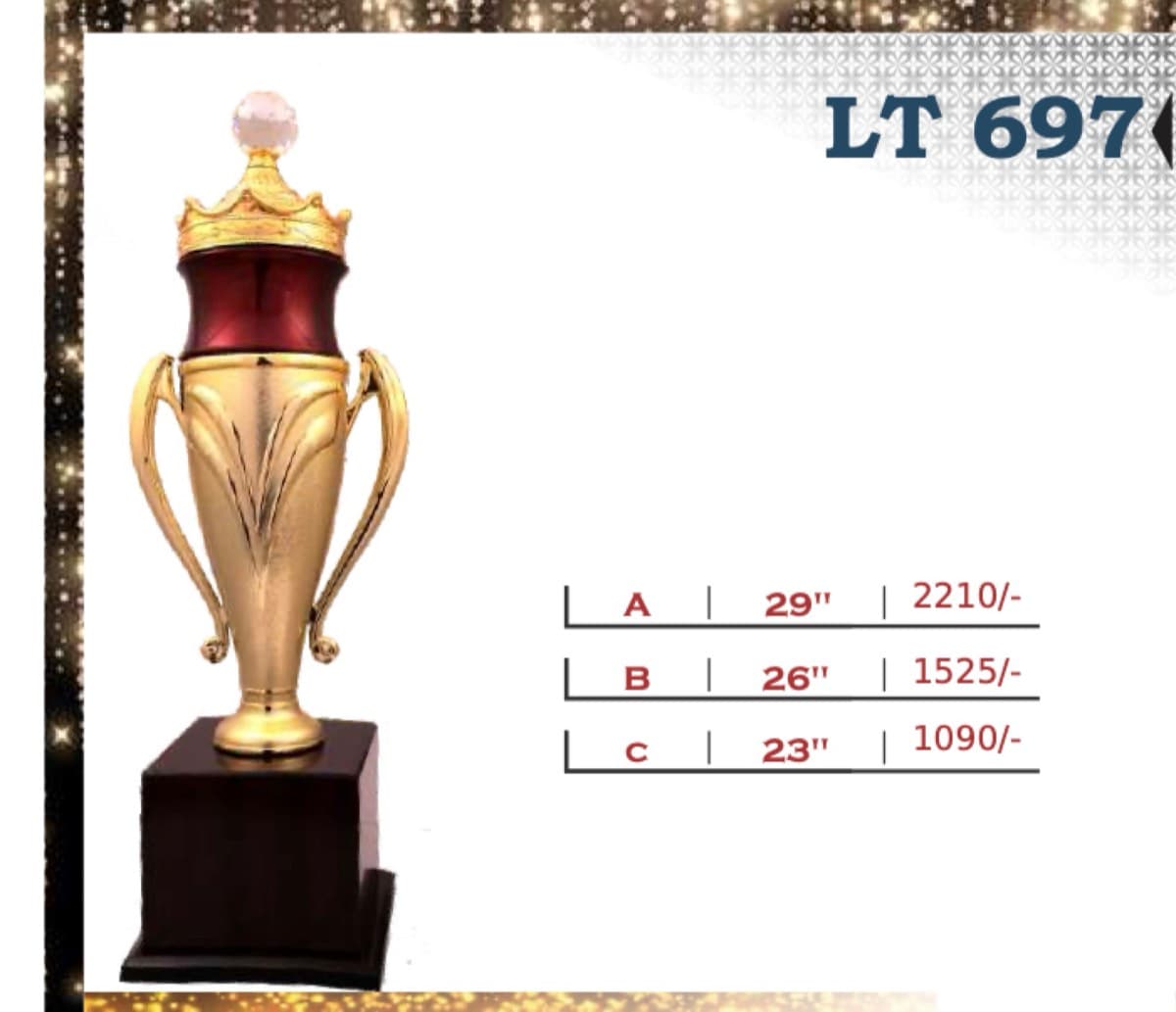 Recognition Trophy LT 697