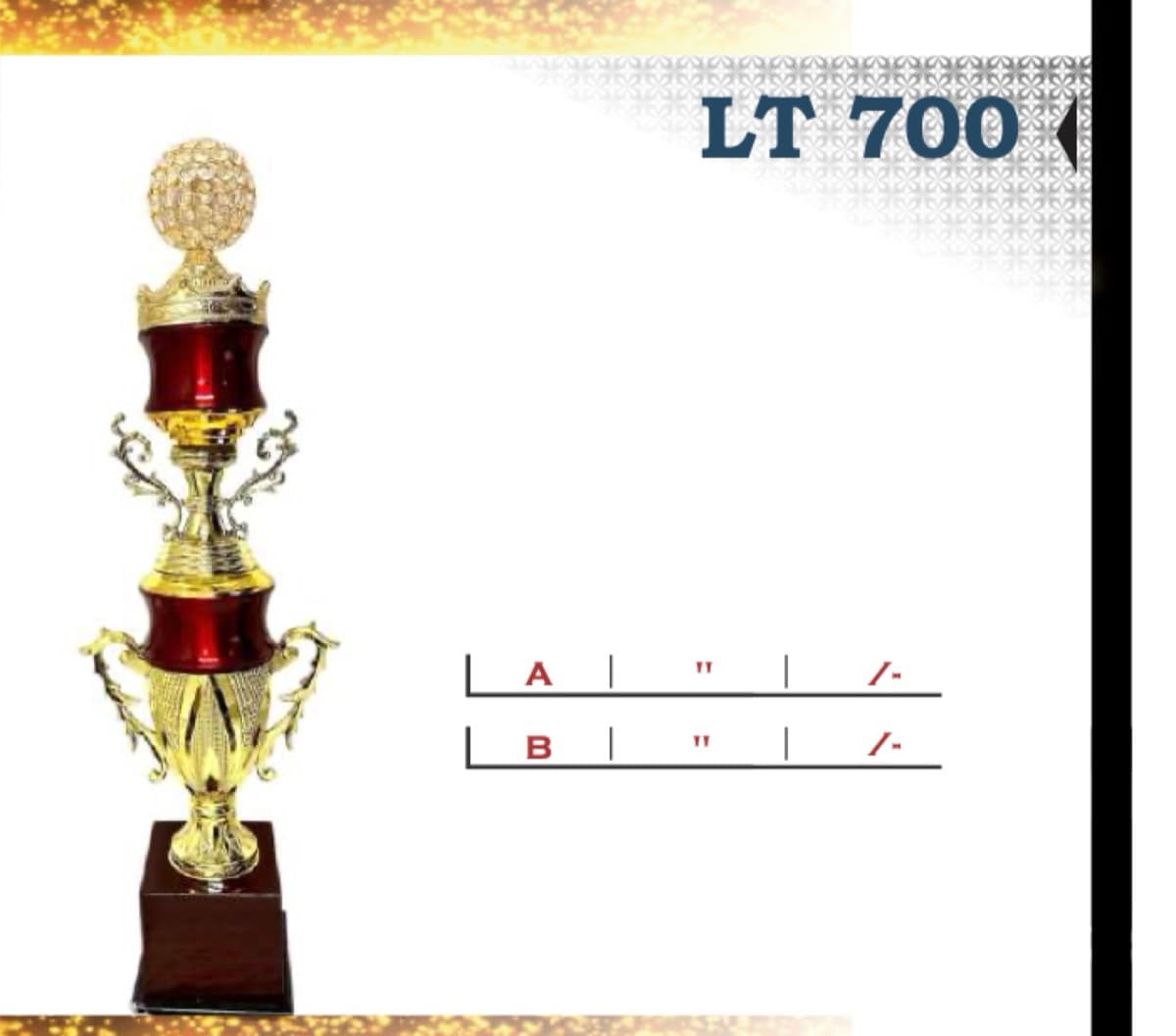 Recognition Trophy LT 700
