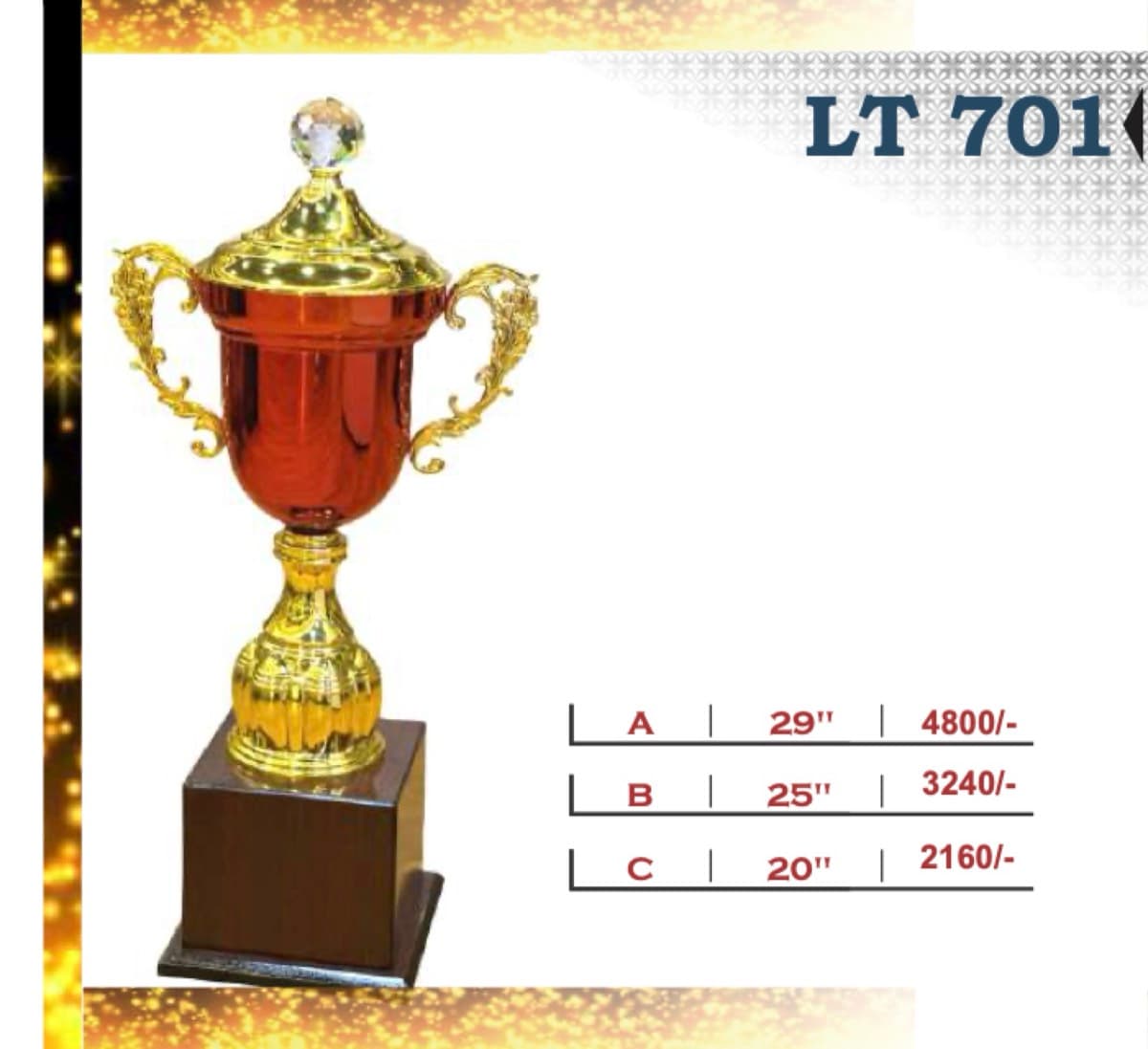 Recognition Trophy LT 701
