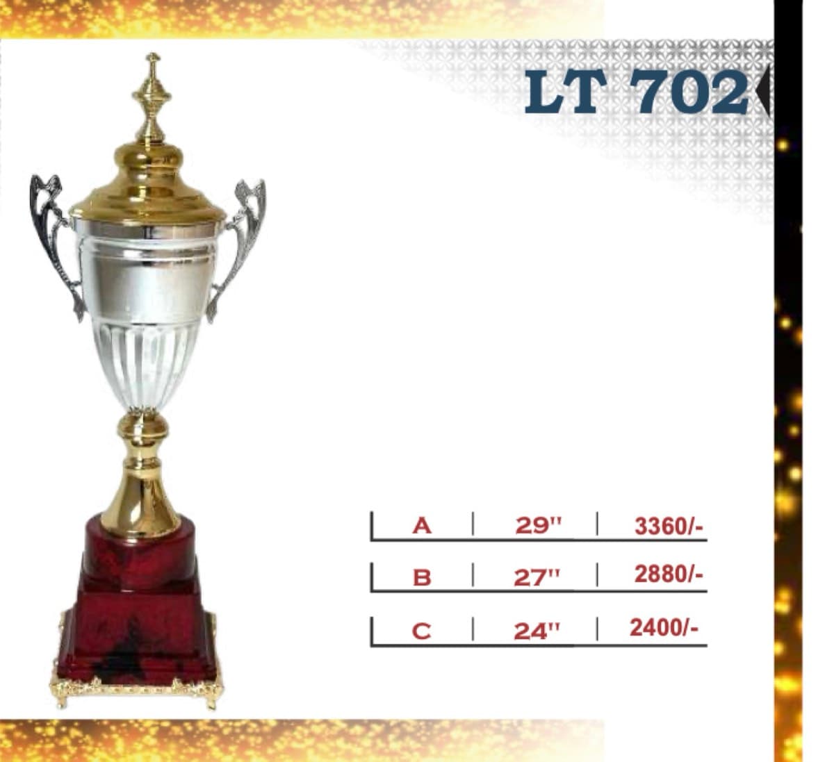 Recognition Trophy LT 702