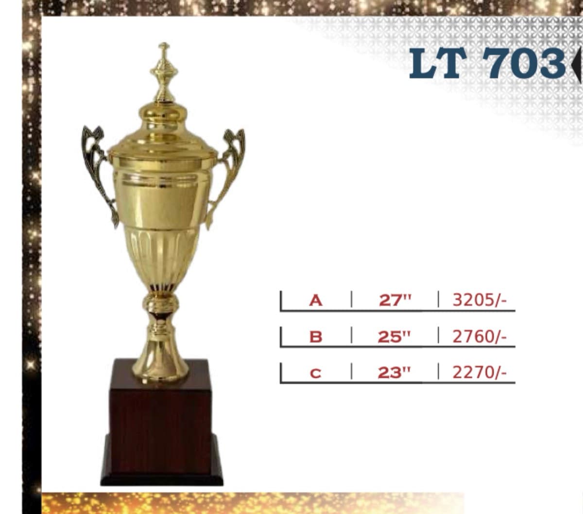 Recognition Trophy LT 703