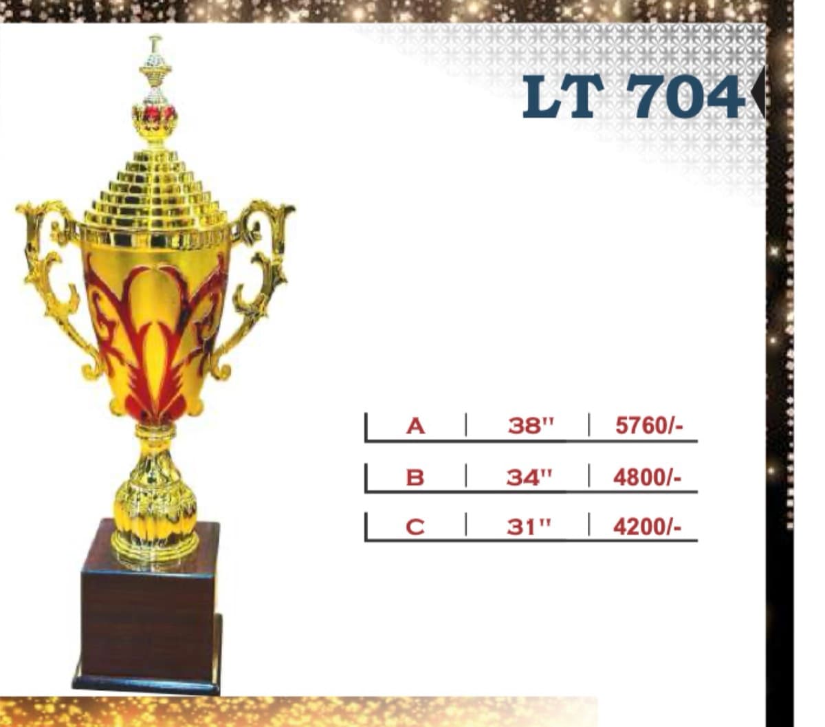 Recognition Trophy LT 704