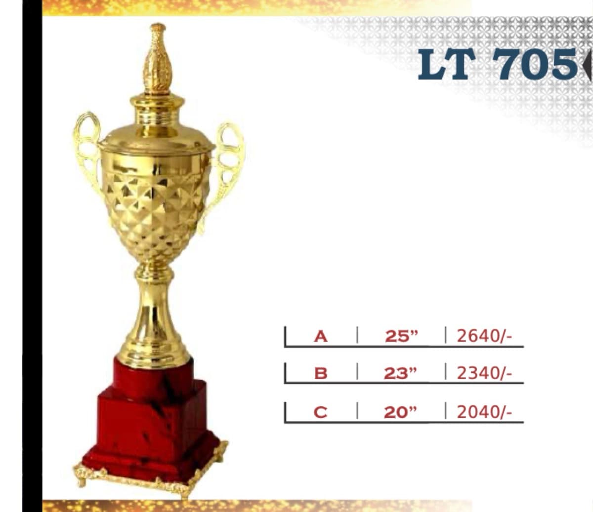 Recognition Trophy LT 705