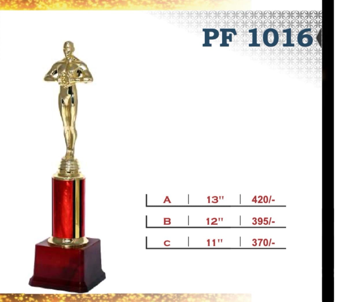 Recognition Trophy PF 1016
