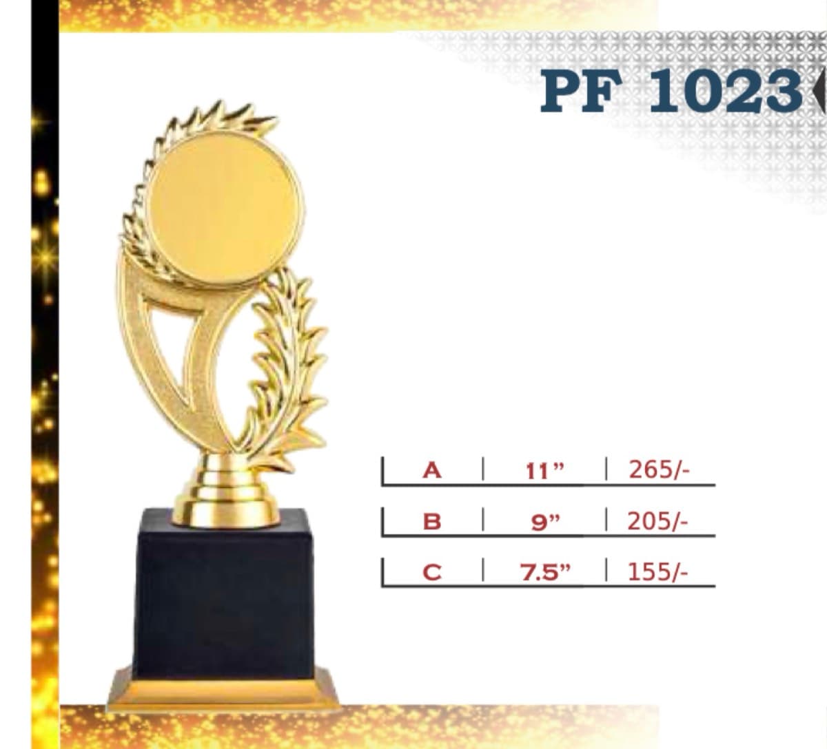Recognition Trophy PF 1023