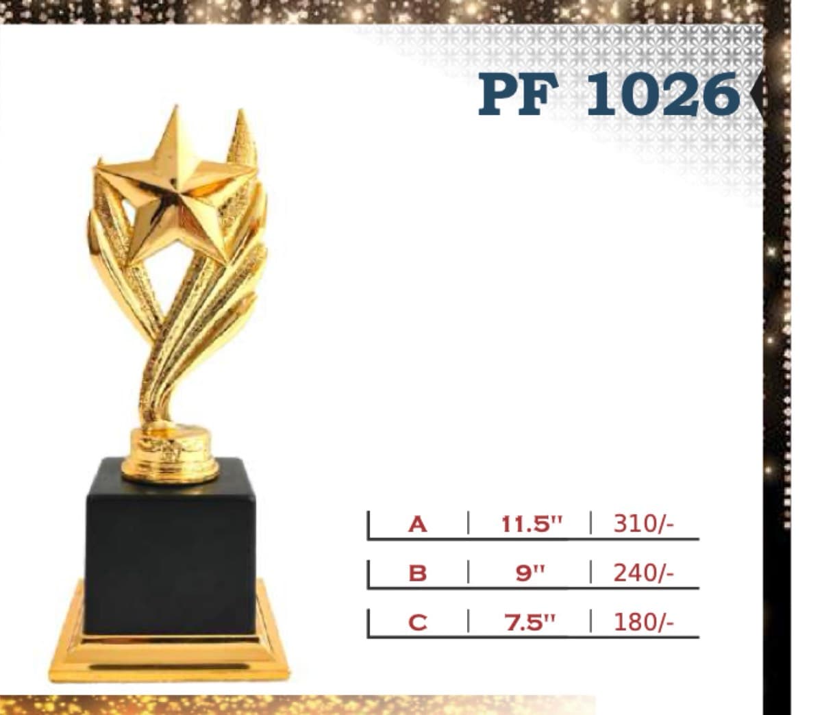 Recognition Trophy PF 1026