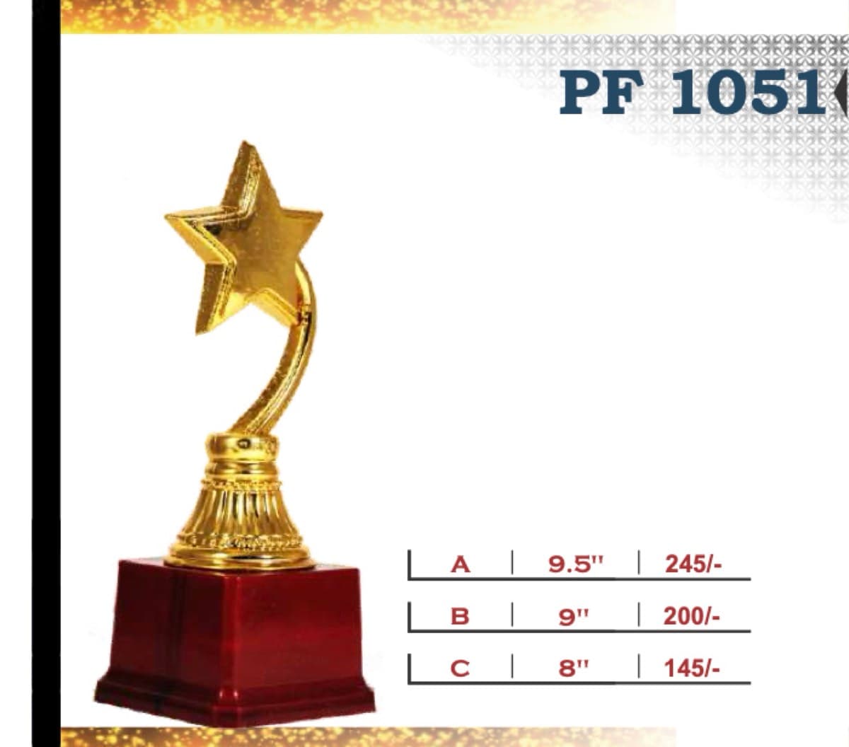 Recognition Trophy PF 1051