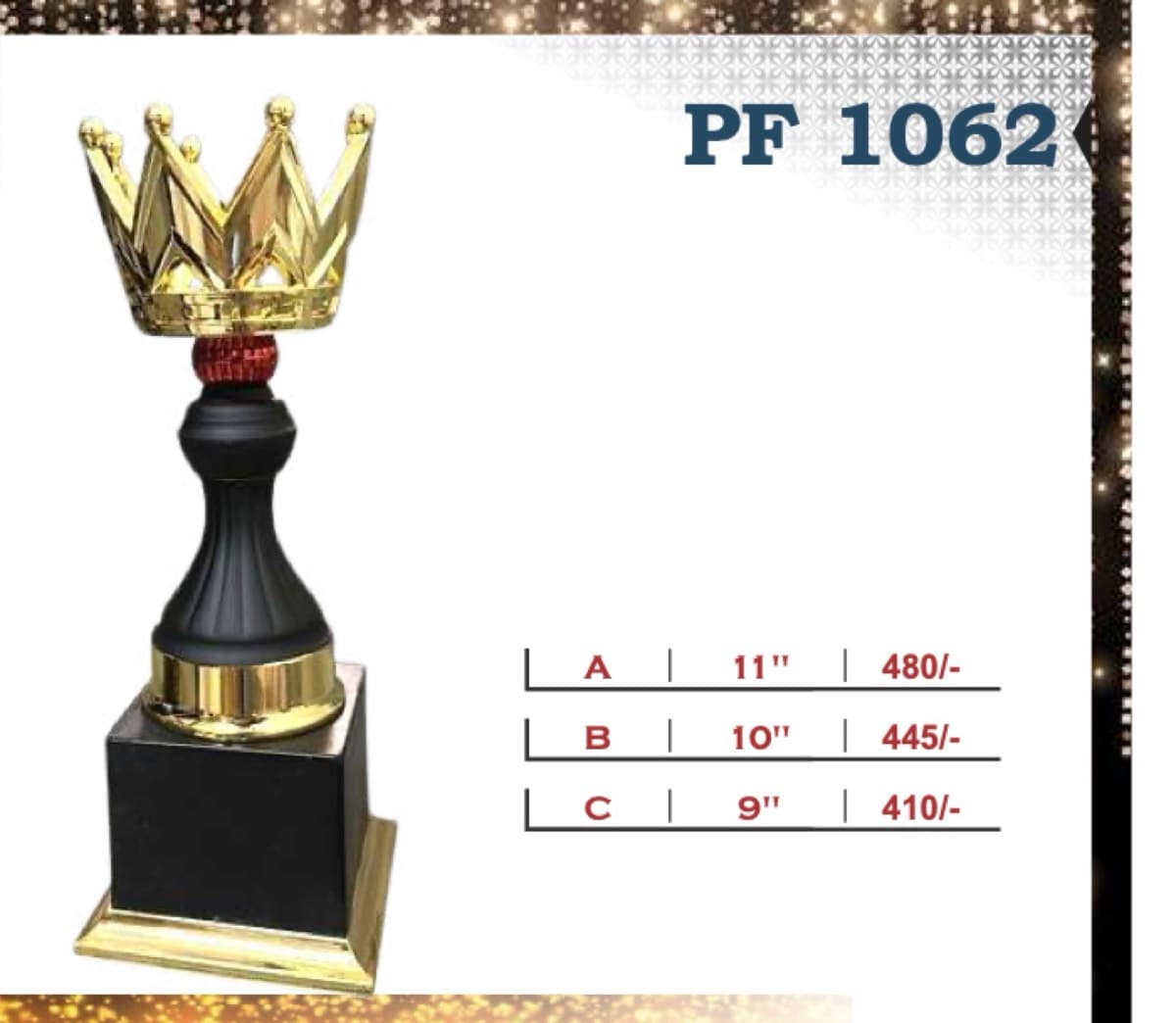 Recognition Trophy PF 1062