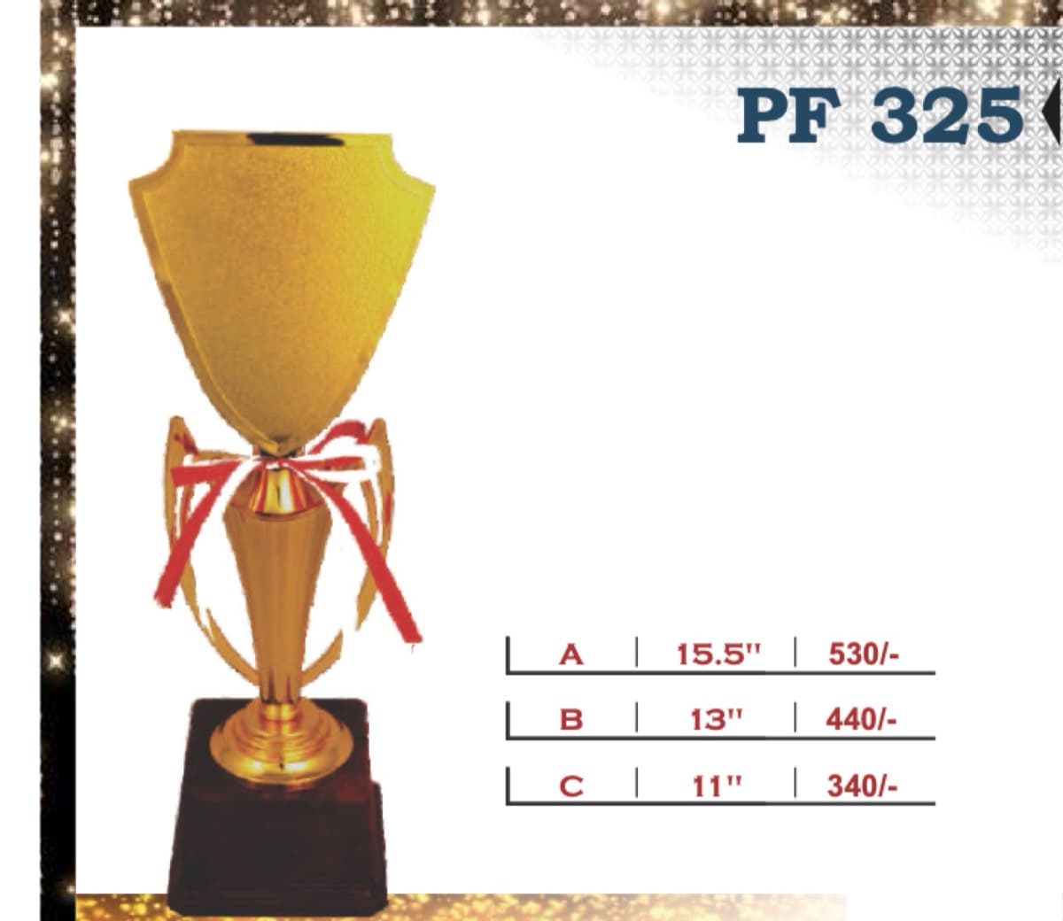 Recognition Trophy PF 325