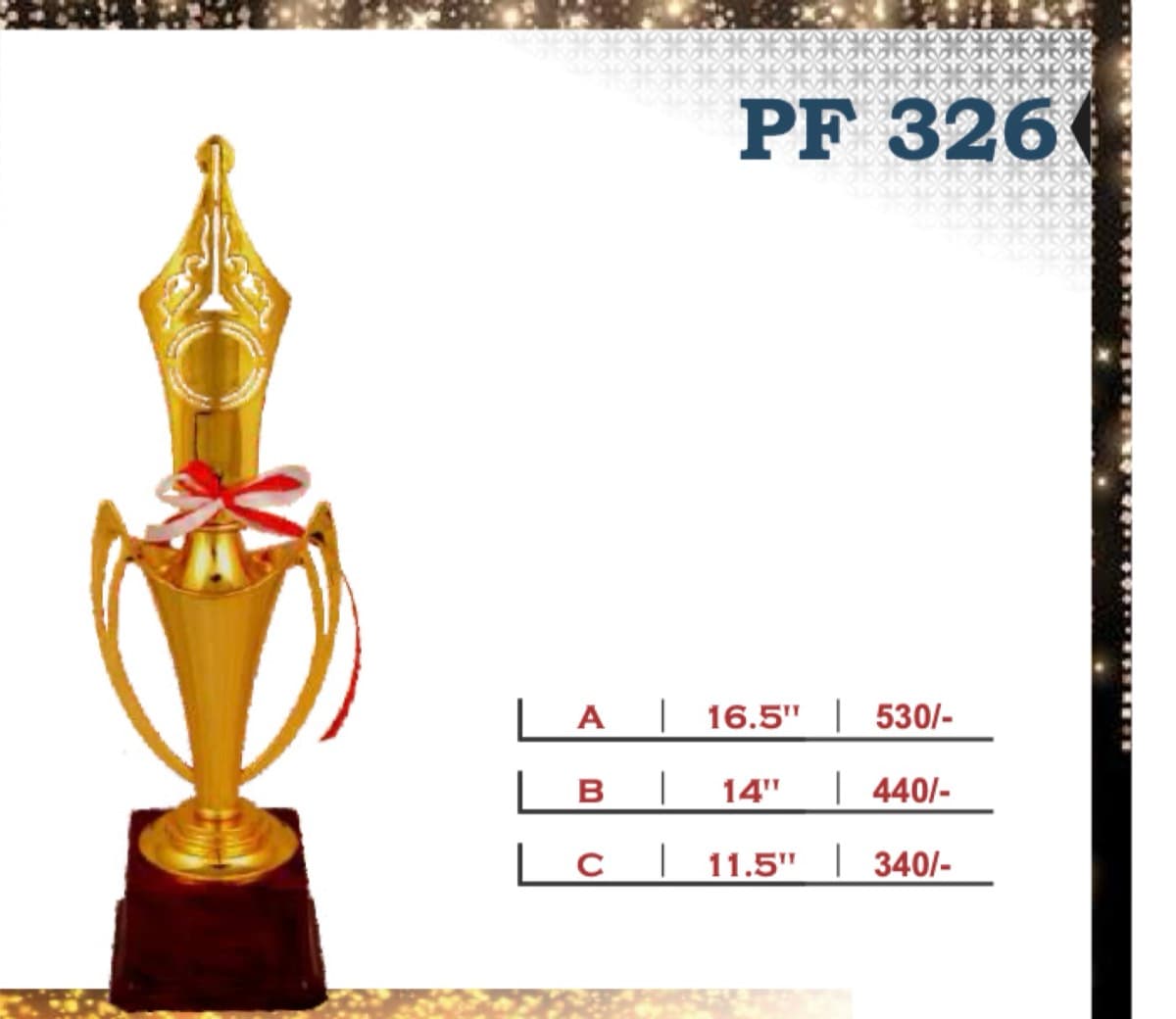 Recognition Trophy PF 326