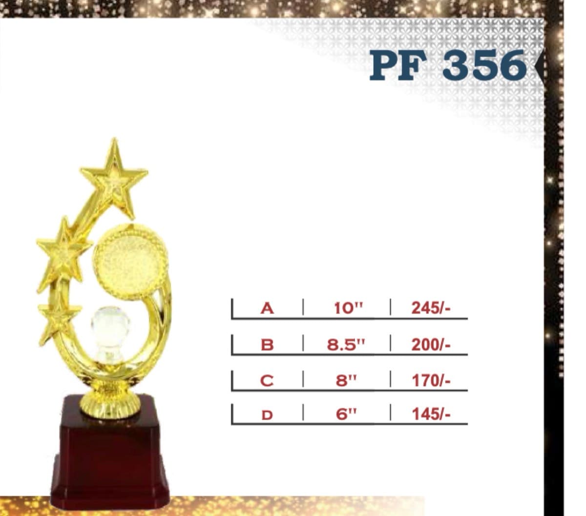 Recognition Trophy PF 356