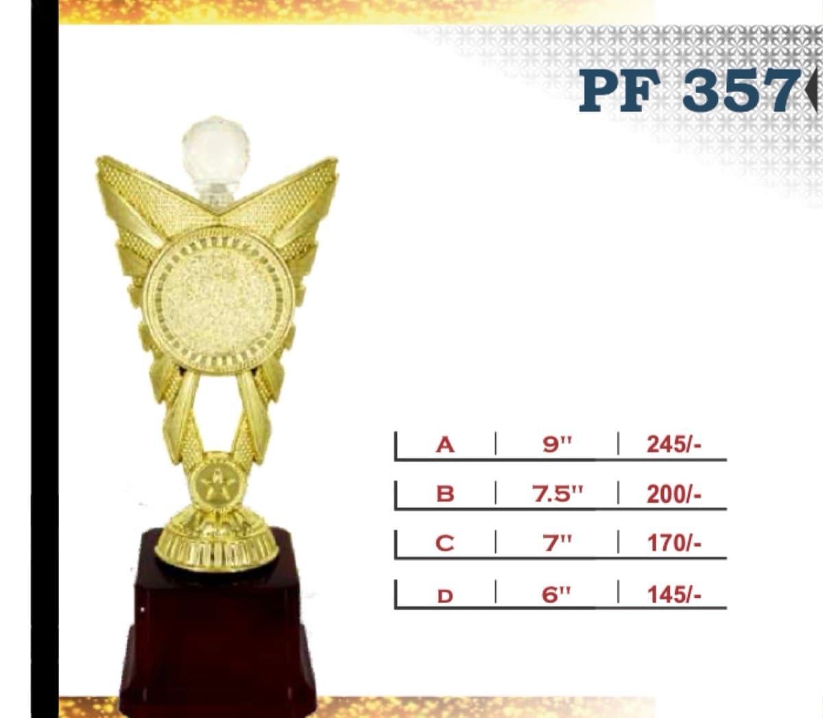 Recognition Trophy PF 357