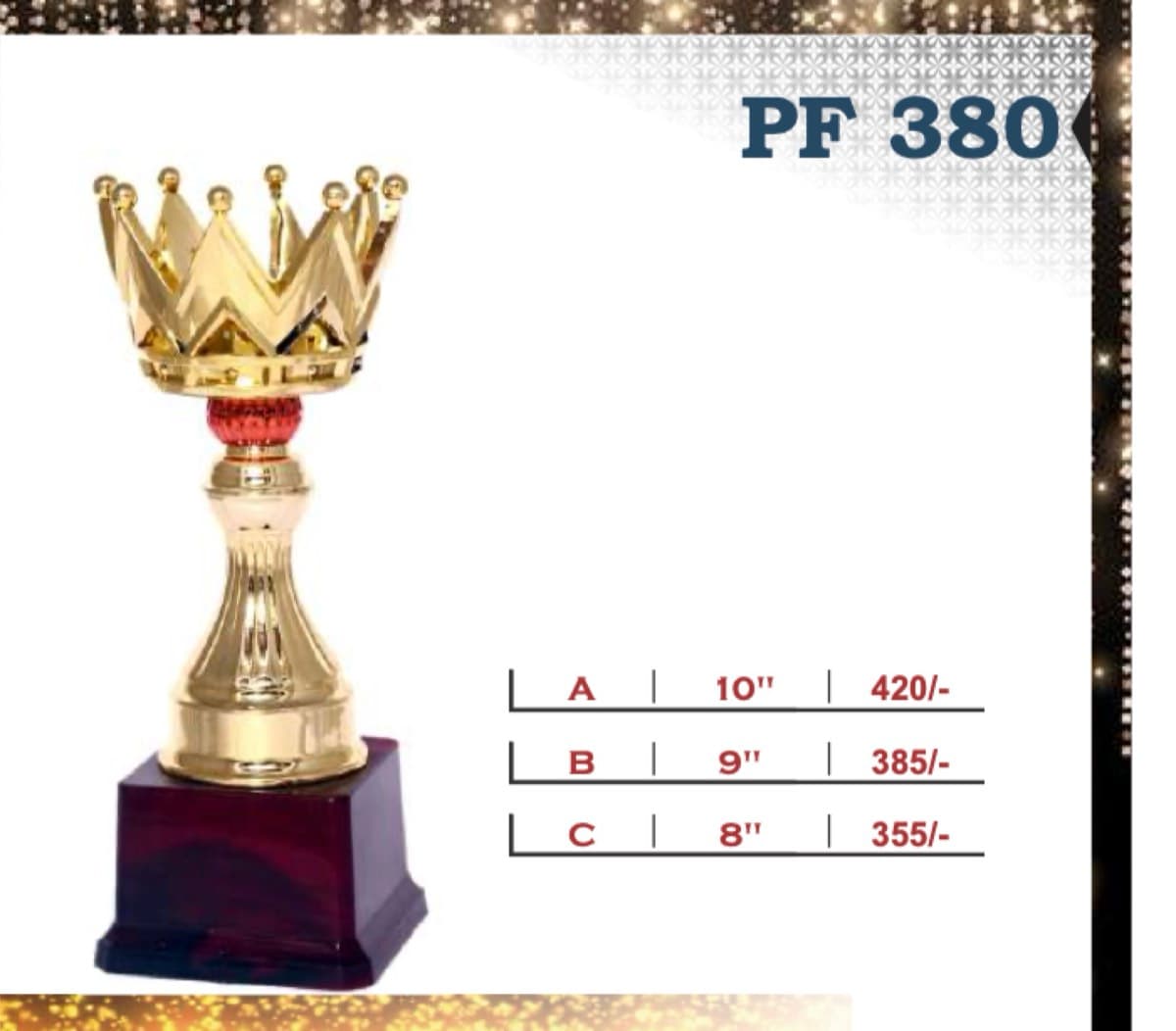 Recognition Trophy PF 380