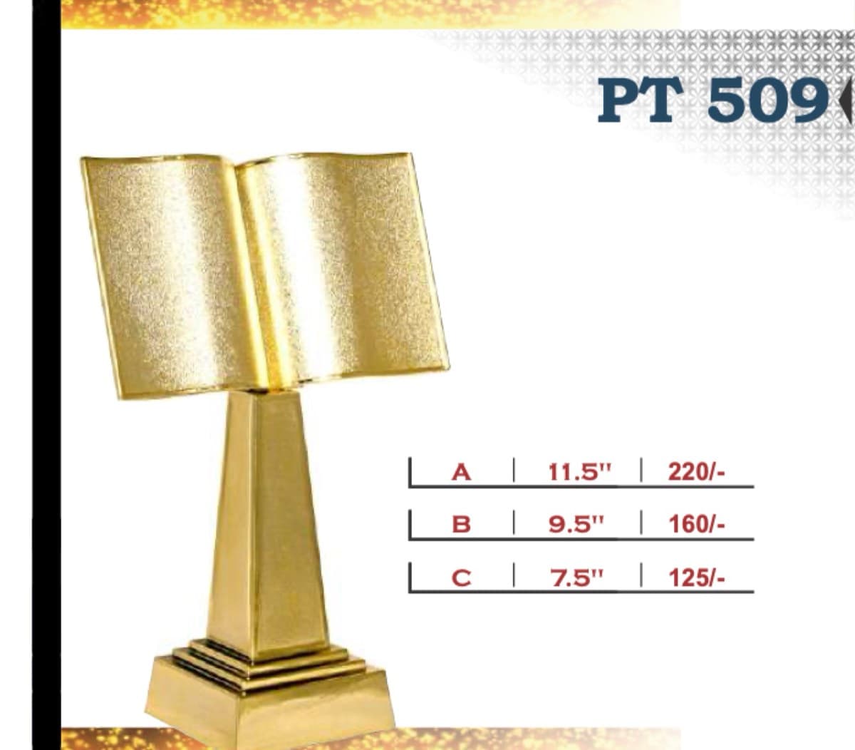 Recognition Trophy PT 509