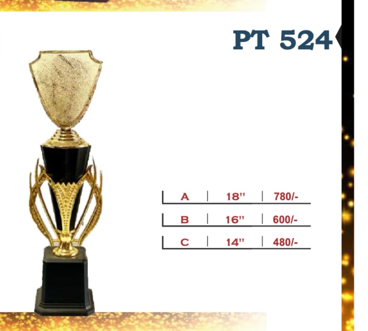 Recognition Trophy PT 524