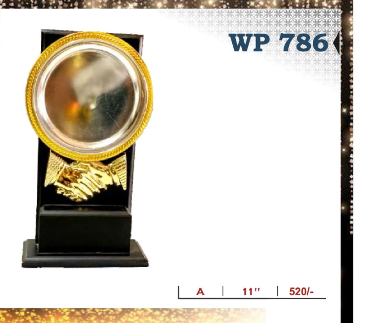 Wooden Award WP 786