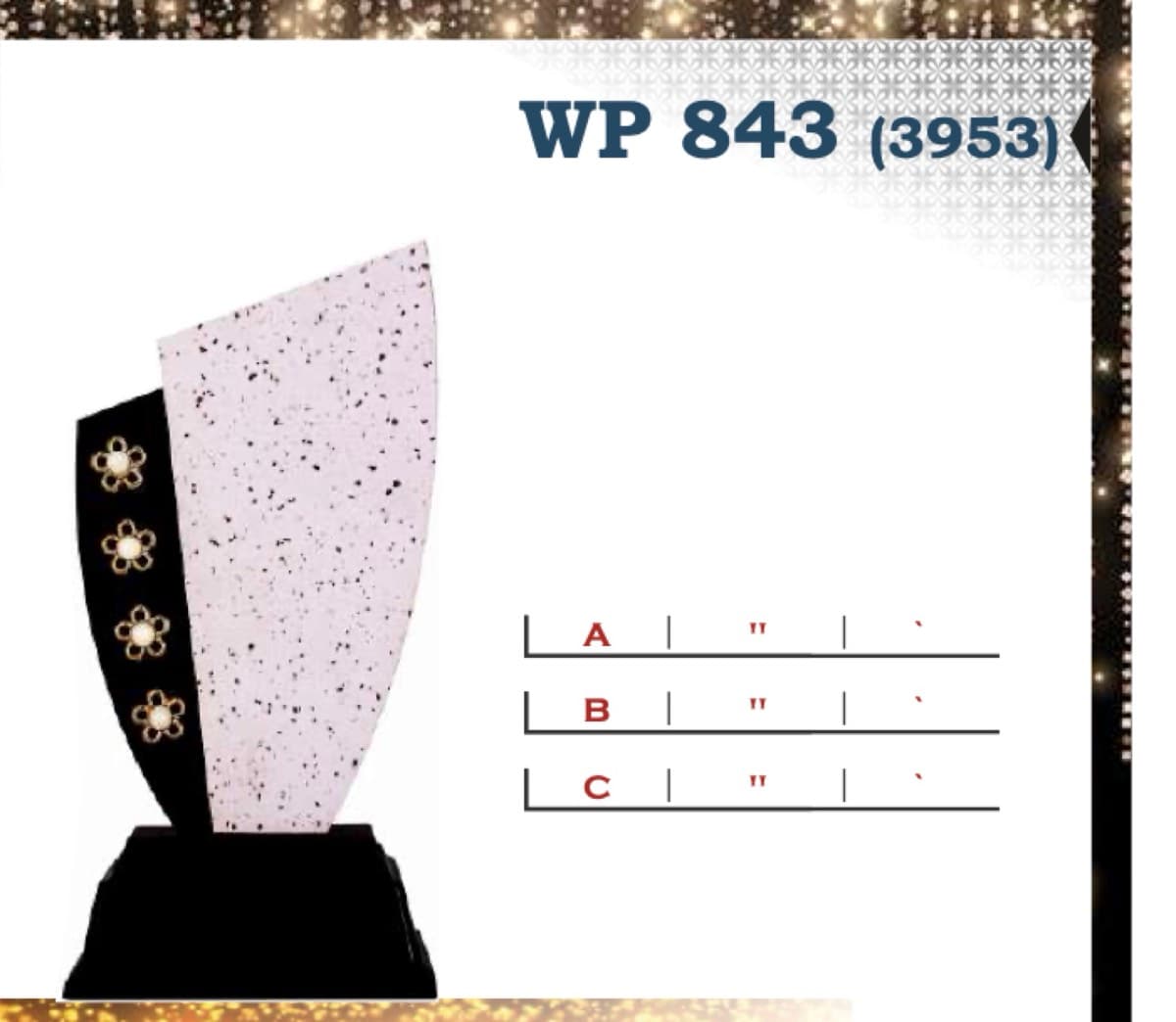 Wooden Award WP 843