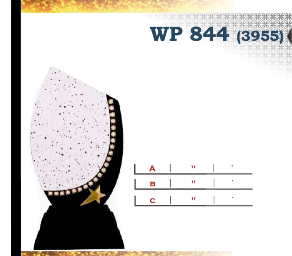 Wooden Award WP 844