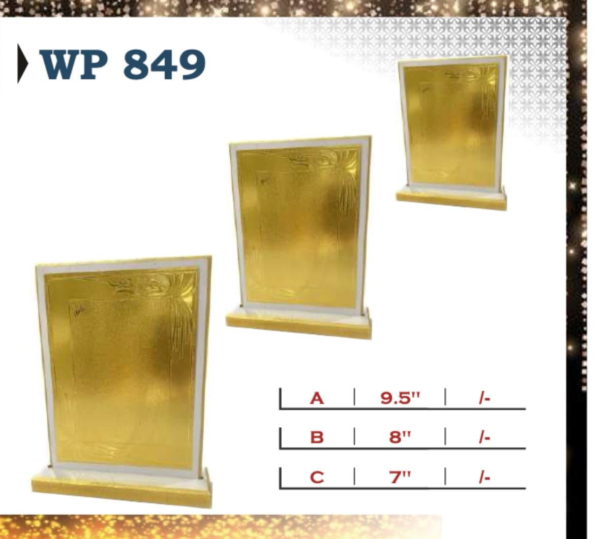 Wooden Award WP 849